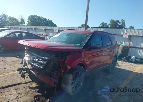 2018 Ford Explorer Xlt из США, поврежденный, VIN 1FM5K8D80JGA88535